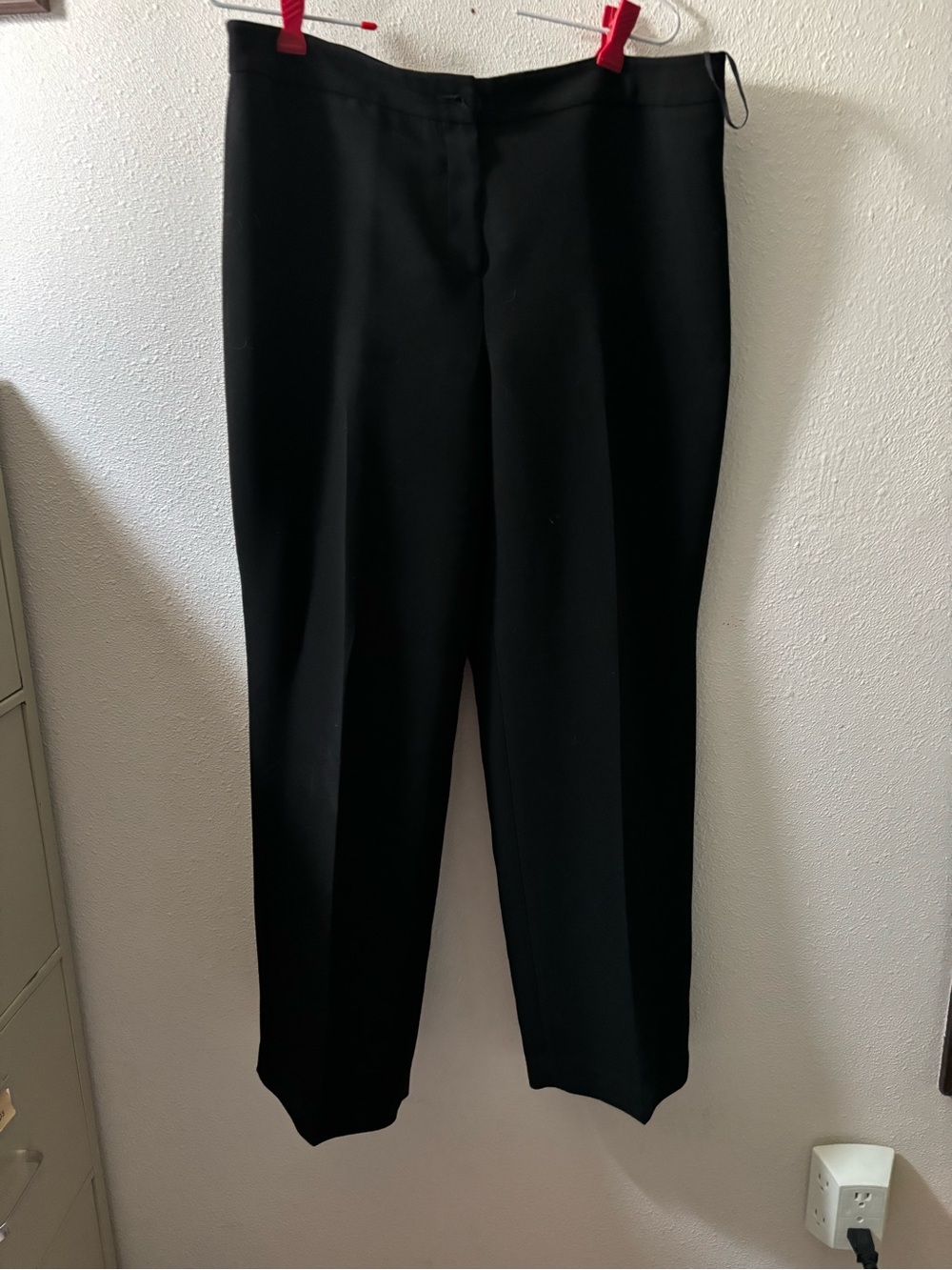 Classic Black Dress Pants Size 12P